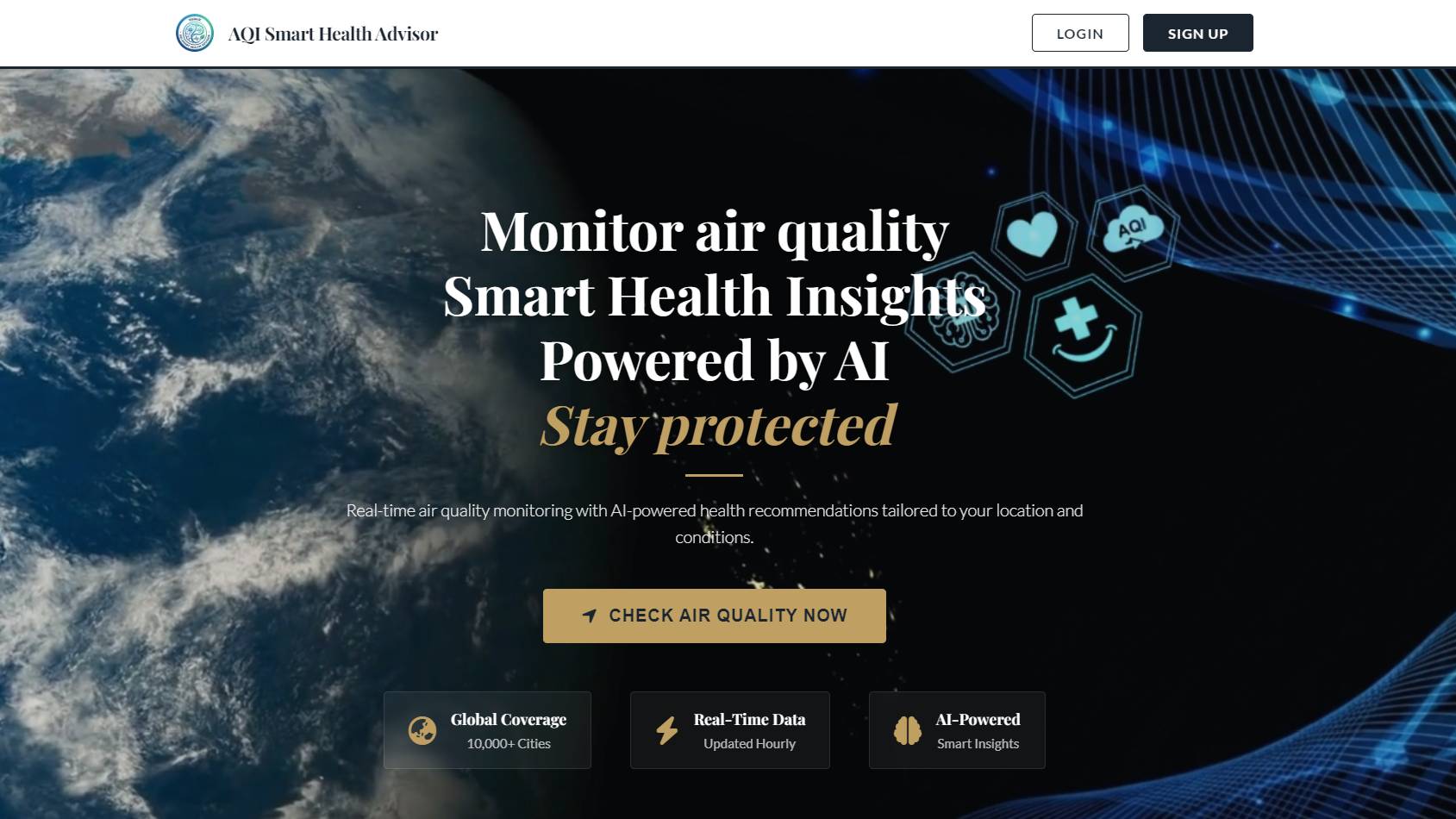 AQI Smart Health Advisor Project