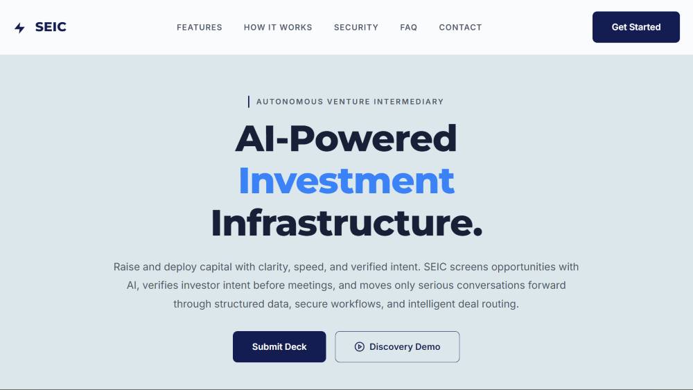 SEIC Platform Project